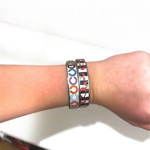 Coach bracelet duo!